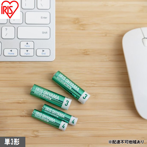 乾電池 BIGCAPA basic plus アルカリ乾電池 単3形4本パック