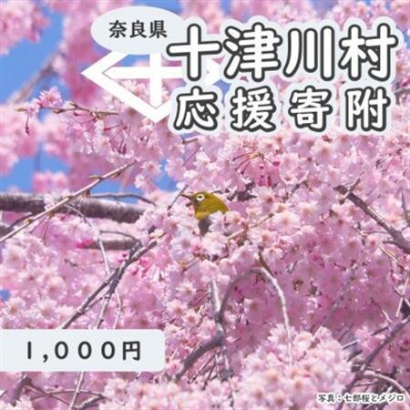 [返礼品なし]十津川村応援寄付 1,000円