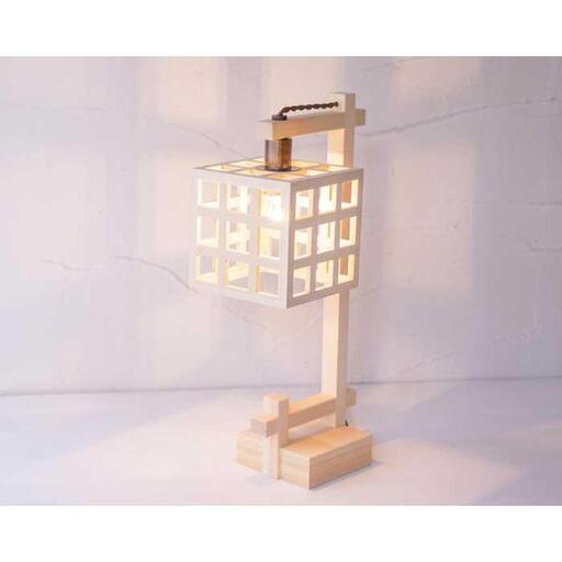 [照明/国産檜]スタンドライト/CombinationLamp『格 kou』