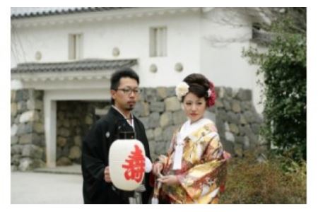むすびの和婚 色打掛 大垣名所撮影プラン