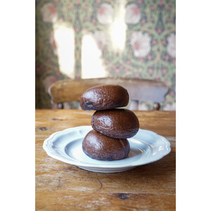 chocolate bagel muchiko