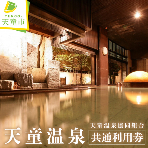 天童温泉 共通 利用券 チケット 温泉 山形県 天童市