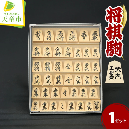 将棋駒 ( 御蔵島産 本黄楊材 ・ 彫り駒 ) 山形県 天童市