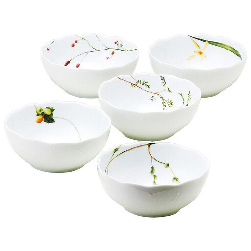 ナルミ 里花暦 ボウル 13cm 5点セット 40912-32841