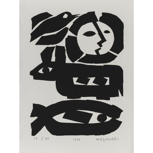 村井正誠【版画作品（エディションナンバー付）額装】無題 Untitled_0058-009-se7
