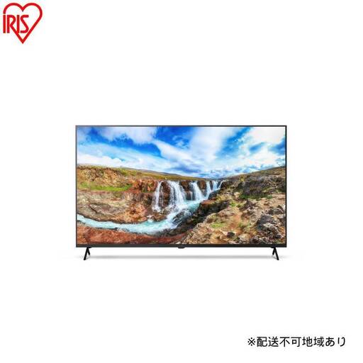 50V型 4Kスマート液晶テレビ LT-50UGX-F1 ブラック テレビ 液晶テレビ 50v 型 4K インターネット対応 スマートテレビ GoogleTV チューナー内蔵 動画配信サービス 音声検索 音声操作 Wチューナー 裏番組録画 tv 50 アイリスオーヤマ