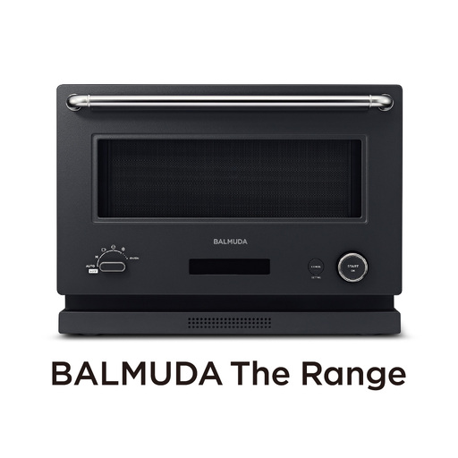 バルミューダ BALMUDA The Rangeブラック K09A-BK／JP ｜ BALMUDA バルミューダ ザ・レンジ オーブンレンジ オーブン 家電 おしゃれ リビング キッチン モダンクラシック