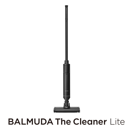 バルミューダ BALMUDA The Cleaner Liteブラック C02A-BK／JP｜ バルミューダ ザ・クリーナー ライト BALMUDA 選べるカラー ホバー式 クリーナー コードレス 掃除 フロア掃除 充電式 おしゃれ 家電 リビング