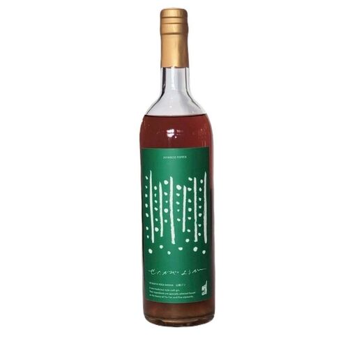世田谷リキュール製造所 和漢クラフトジン 山椒ジン 1本 [720ml] 酒 アルコール クラフト ジン 飲料 誕生日 記念日 世田谷_0105-005-se7
