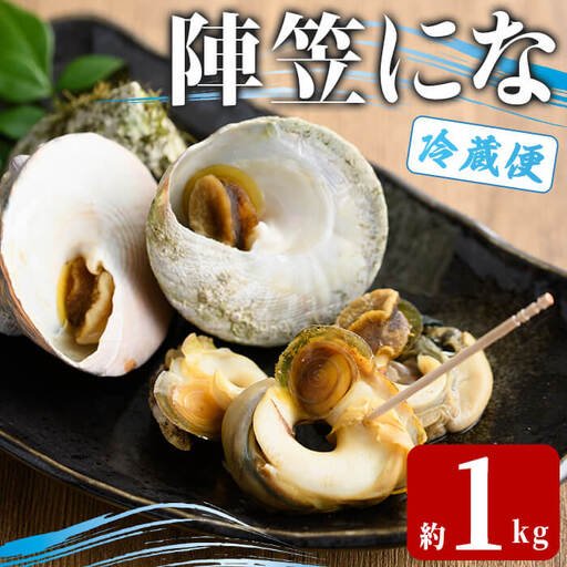 陣笠にな (約1kg) 魚介 貝 にな ニナ 海鮮 バーベキュー 【opba012】【海べ】