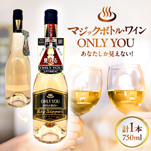 マジックボトル・ワイン ONLY YOU1本(750ml)_B115-019