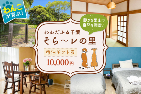 わんだふる千葉　そら～レの里　宿泊ギフト券 10,000円 mi0123-0002-1