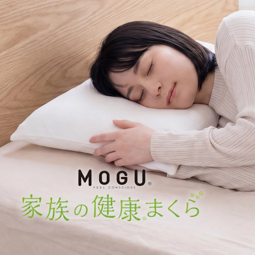 MOGU 家族の健康まくら ホワイト