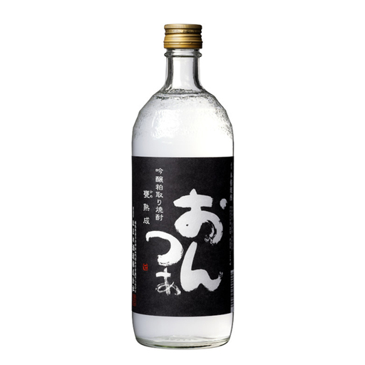 吟醸粕取焼酎 おんつぁ 黒ラベル 720ml　ギフト　お土産　會津ほまれ　会津　喜多方【07208-0762】