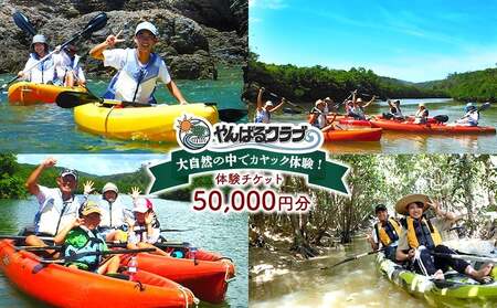 やんばる.クラブ　体験チケット（50,000円分）