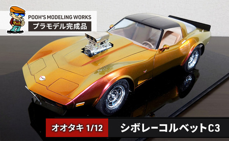 プラモデル 1/12 シボレーコルベットC3 オオタキ 車