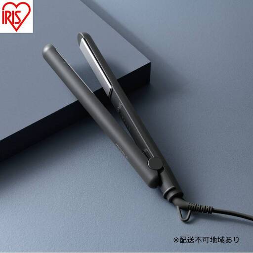 ストレートアイロン HIR-MS102-H ダークグレー ヘアアイロン ストレート 軽量 ストレートアイロン コンパクト 海外対応 セラミックコーティング ヘアーアイロン 5段階温度調節 スリム ヘアケア プレゼント ギフト MiCORA ミコラ アイリスオーヤマ