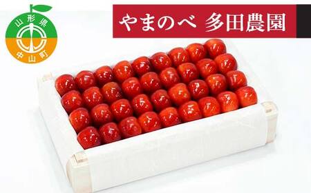 《先行予約》2027年 山形県産 やまがた紅王 特選桐箱詰 約700g やまのべ多田耕太郎のさくらんぼ F4A-1001