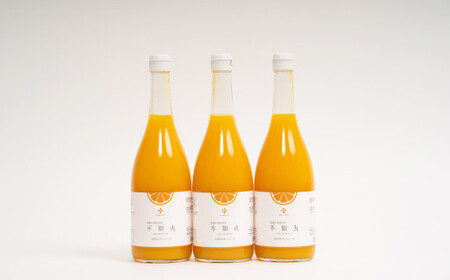 無添加 果汁100% 不知火ジュース 720ml×3本入 不知火 柑橘 みかん 蜜柑 ミカン 飲料 ジュース 100% 愛媛みかん 愛媛県産 [2026年4月上旬〜12月上旬まで発送予定][えひめの町(超)推し!(愛南町)](574-1)