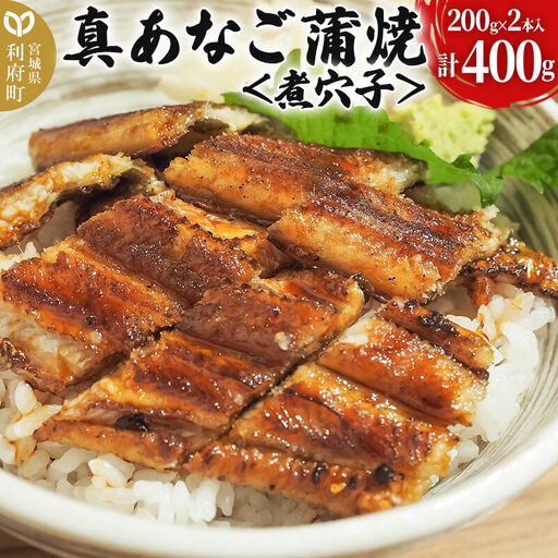 真あなご蒲焼 煮穴子 400g
