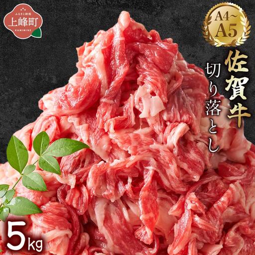 佐賀牛切り落とし 5kg (500g×10P)