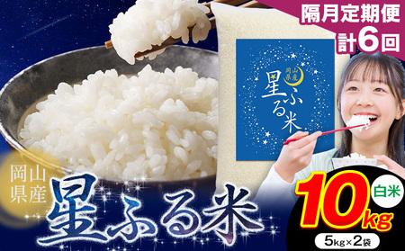 【隔月定期便 計6回】白米 星ふる米 10kg ht