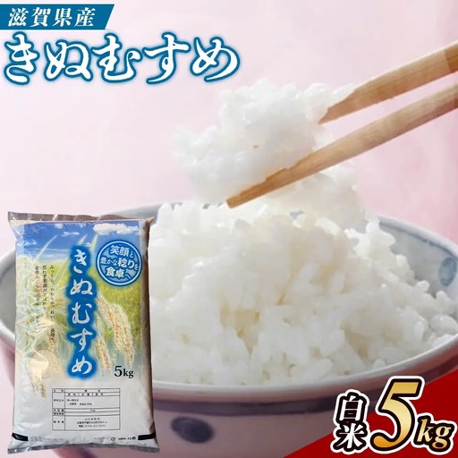 【令和7年産】近江米きぬむすめ白米5kg