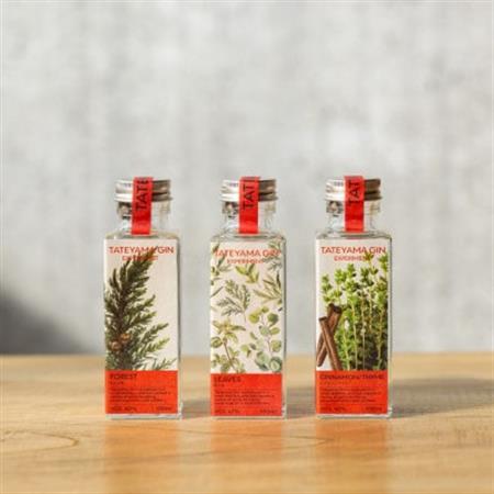 【クラフトジン】TATEYAMA GIN 3種飲み比べセット 100ml×3種【1693442】