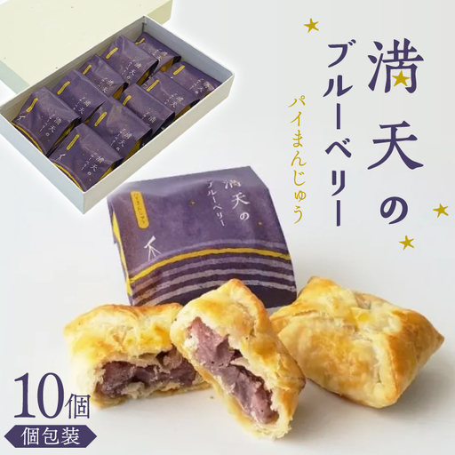 お菓子 個包装 満天のブルーベリー 10個入