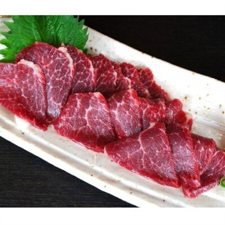 [熊本と畜]中トロ馬刺し 300g(益城町)[配送不可地域:離島]