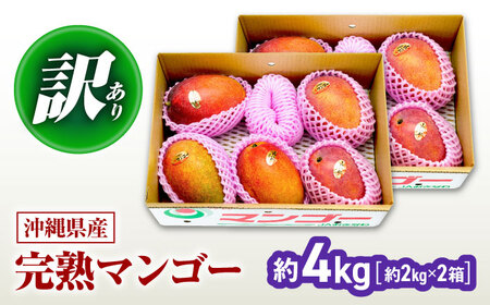 マンゴー 【先行予約】訳ありマンゴー 沖縄 約4kg BCAA007