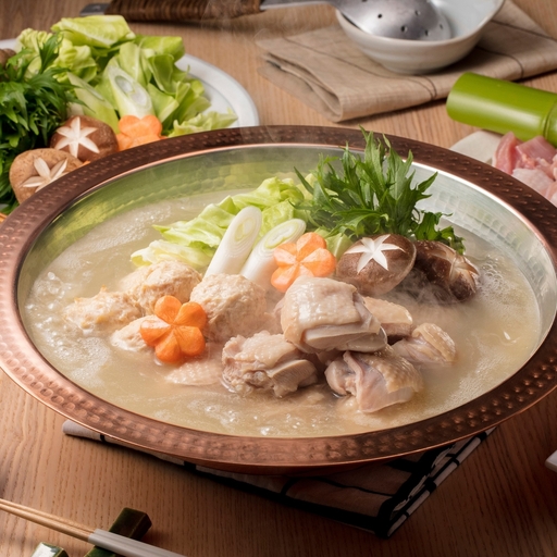 博多華味鳥 水たきセット(柚子胡椒付き)[トリゼンフーズ株式会社]