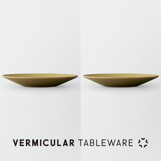 Tableware Flat Plateペアセット21cm 鶯