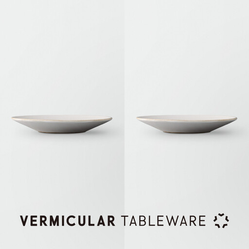 Tableware Flat Plateペアセット18cm 乳白