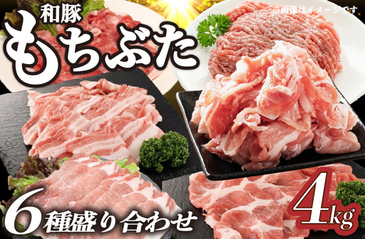 【6種】豚肉 バラエティセット 4kg 豚肉 katayama008