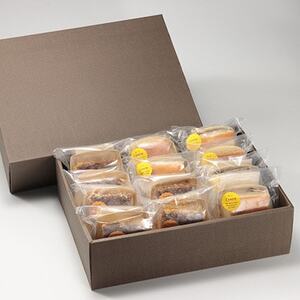 黒豆ベイクドチーズケーキとパンプキンケーキの詰め合わせ(各6個×2種)[配送不可地域:離島・沖縄県]