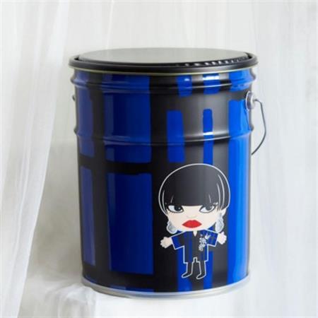 コシノジュンコ 縦柄 (ブルー)クッション付き_雑貨・日用品  家具・インテリア _【1494834】