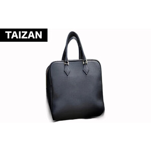 ビジネスバッグ 高級 完全ハンドメイド Business Bag - Black - TAIZAN