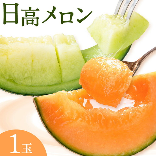 先行予約 日高メロン  1玉 のざわ農園 《7月上旬-8月中旬出荷》