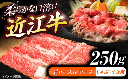 近江牛ロース・肩ロース(すきしゃぶ)250g BIBE089 近江牛