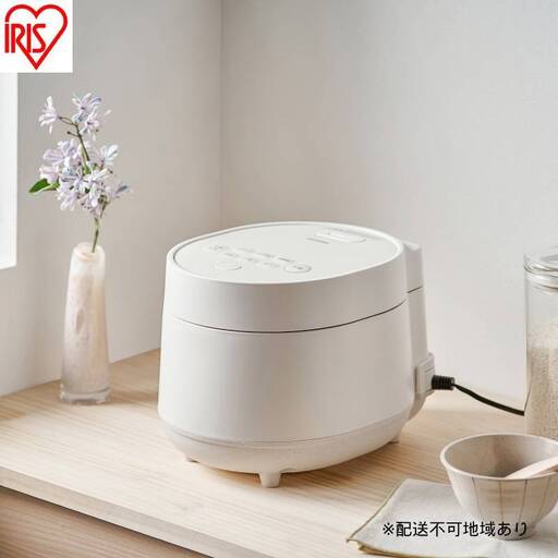 ジャー炊飯器 3合 RC-MGB30-W ホワイト 炊飯器 3合 一人暮らし用 3合炊き アイリスオーヤマ マイコン おしゃれ 銘柄炊き 50種 自動調理 30種 低温 ヘルシーメニュー 早炊き 低糖質 食物繊維 冷凍ごはん 炊飯ジャー