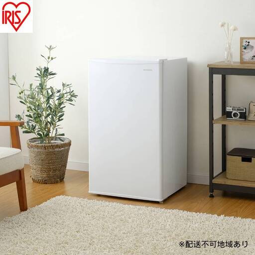 冷蔵庫 93L IRJD-9B-W ホワイト 冷蔵庫 小型 93L アイリスオーヤマ 一人暮らし ひとり暮らし 1ドア おしゃれ ミニ冷蔵庫 小型冷蔵庫 単身 寮 コンパクト 温度調節 7段階 右開き 省エネ