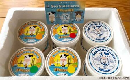 倉敷唯一の牧場直営のアイス（6個入） アイスクリーム ランダム セット デザート 食べ比べ 詰合せ 冷凍 岡山県 倉敷市