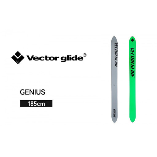 【VECTOR GLIDE】スキー板 GENIUS 185cm | スキー板 ノーマルキャンバー パウダースノー ワイドシェイプ