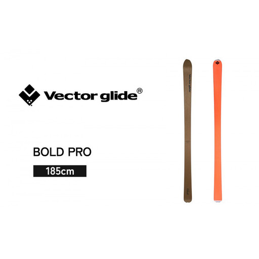 【VECTOR GLIDE】スキー板 BOLD PRO 185cm | スキー板 ノーマルキャンバー フリーライド 悪雪