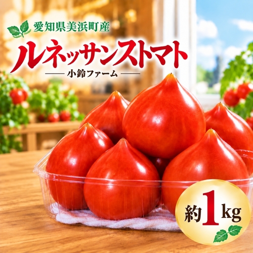 農家直送 旬のトマト  ルネッサンストマト 約1kg