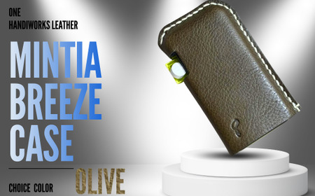 ケース [one][mintia "breeze" case]ミンティア「ブリーズ」ケース オリーブ