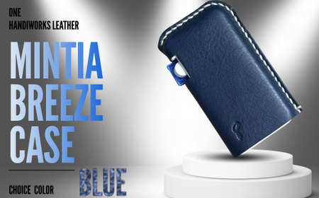 ケース 【one】［mintia ”breeze” case］ミンティア「ブリーズ」ケース ブルー BTDN095