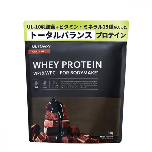 ULTORA ホエイプロテイン 810g チョコレート風味（リニューアル）