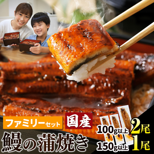 上板町産 うなぎ3尾 鰻